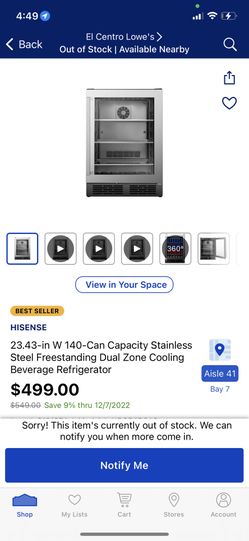 Stainless Steel Fridge New !!