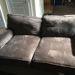 Macys Brown Couch And Loveseat