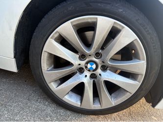 4 BMW rims +tires R-size 17