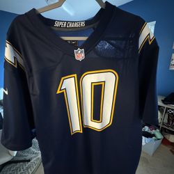 Herbert Navy Blue Alternate Chargers Jersey XL