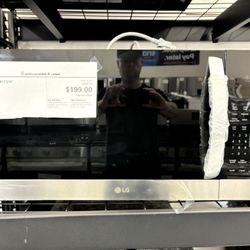 LG Over The Range Microwave With EasyClean In Stainless Steel