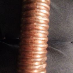I have copper coils there I copper shell around it then a copper tube on inside