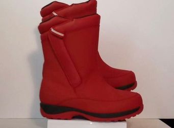 Lands’ End Toddler Red Winter Boots