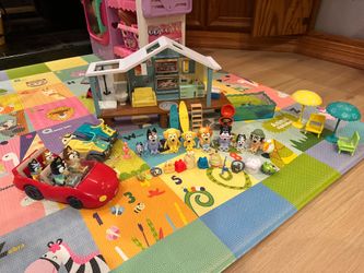 Bluey Beach House Toy Set