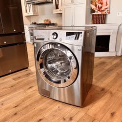 Lg 27 Inch Ultra Large Smart Front Load Washer