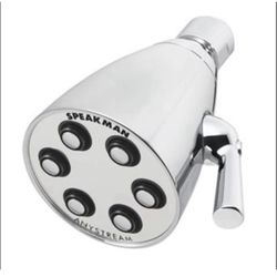 Speakerman Shower Head, 2.5 gpm Icon 6-Jet (Polished Chrome)