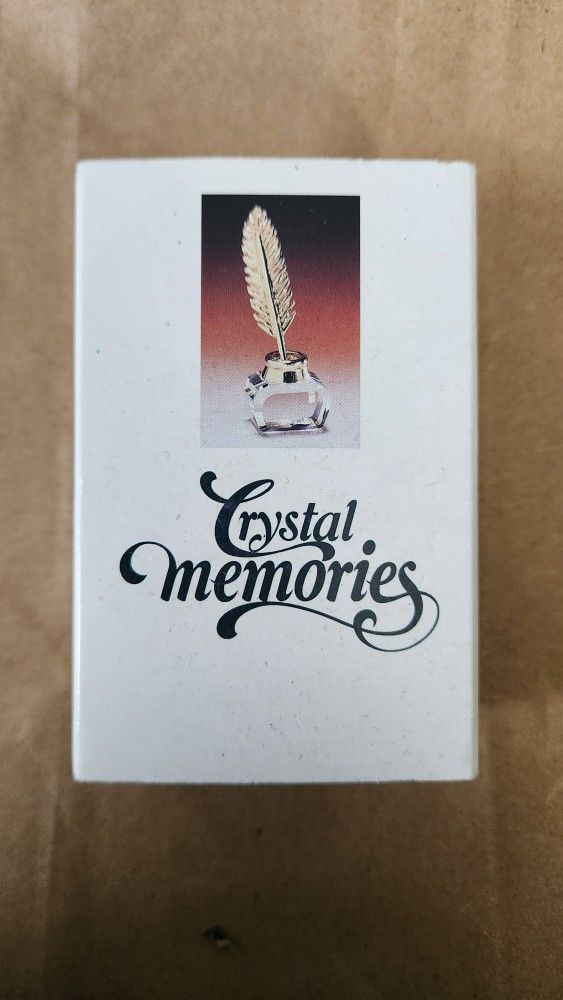 Swarovski Crystal Memories Inkwell & Quill