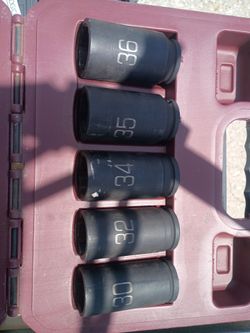 Set socket impact Matco. Mm