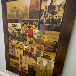 Large Gallery Wrapped Canvas “Western Art”