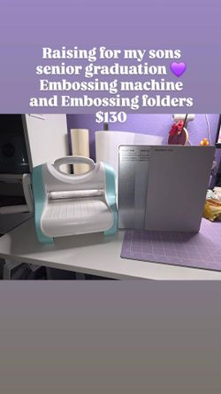 Embossing machine and Embossing folders