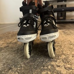 Adjustable Flashing Inline Skates