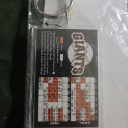 Giants Keychain Schedule