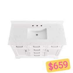 48 inch Vanity with Top #50048S 