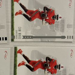 Cam Ward Rookie Cards Eight Sage Cards Four Silver, And Four Black.   Gem mint condition.