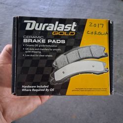 Toyota Corolla Rear Brake Pads