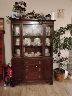 China set & China Cabinet- all for $200