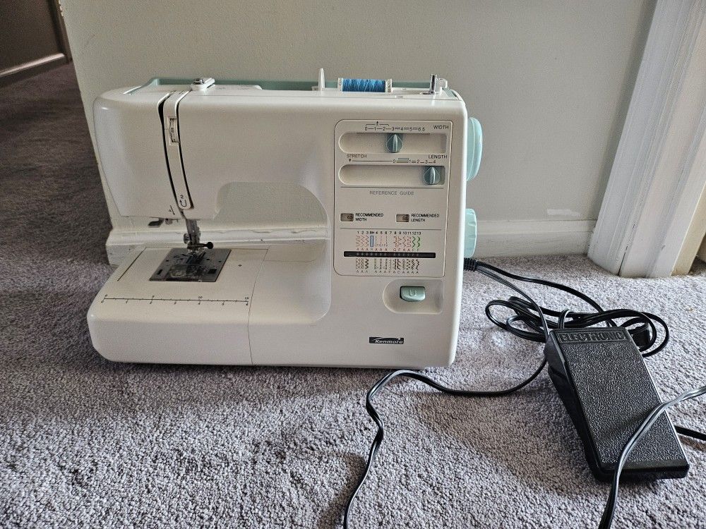 Kenmore Sewing Machine And Extras