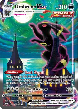 Umbreon VMAX 215/203 Secret Rare Pokémon Card