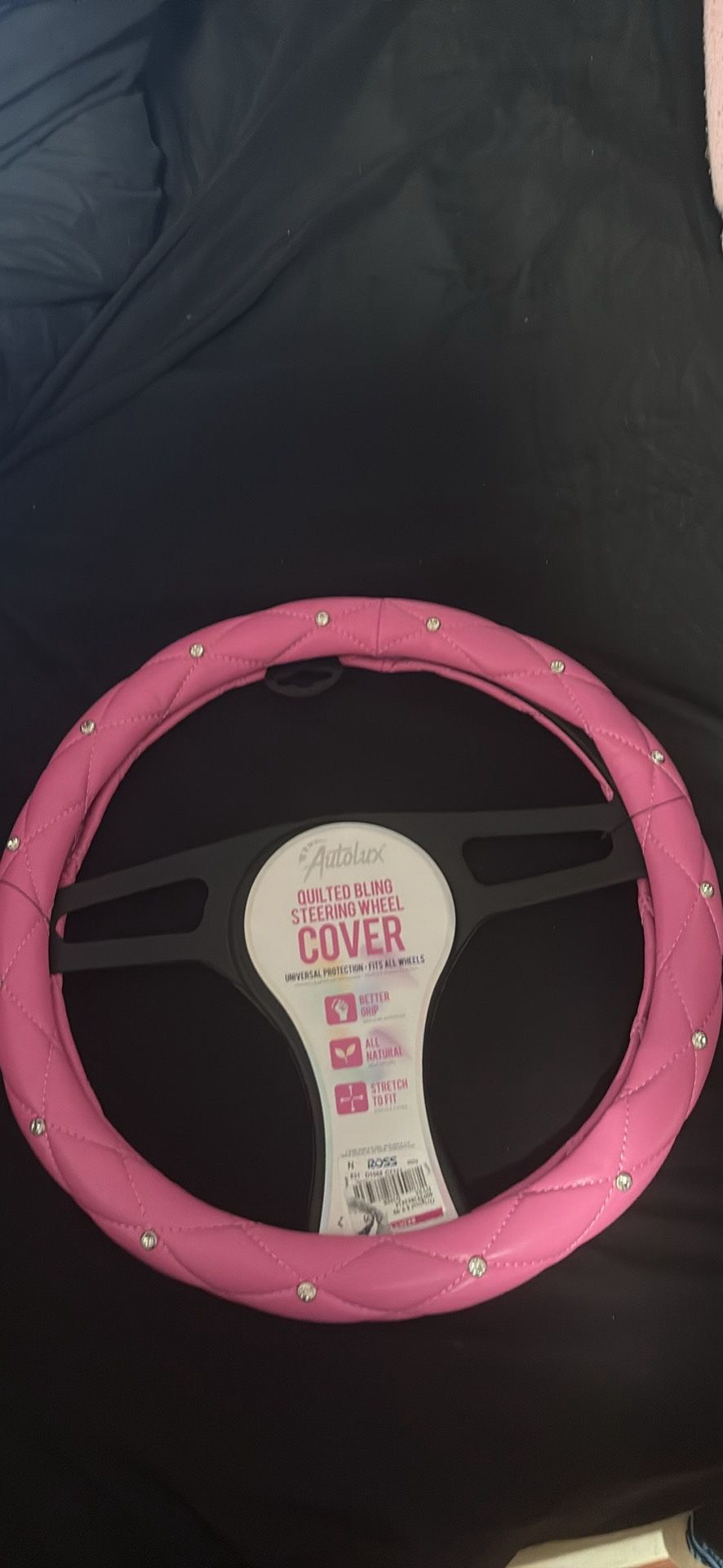 Pink Steering Wheel Cover