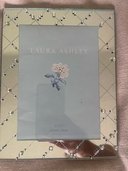 Laura Ashley Mirrored Photo Frame 5x7