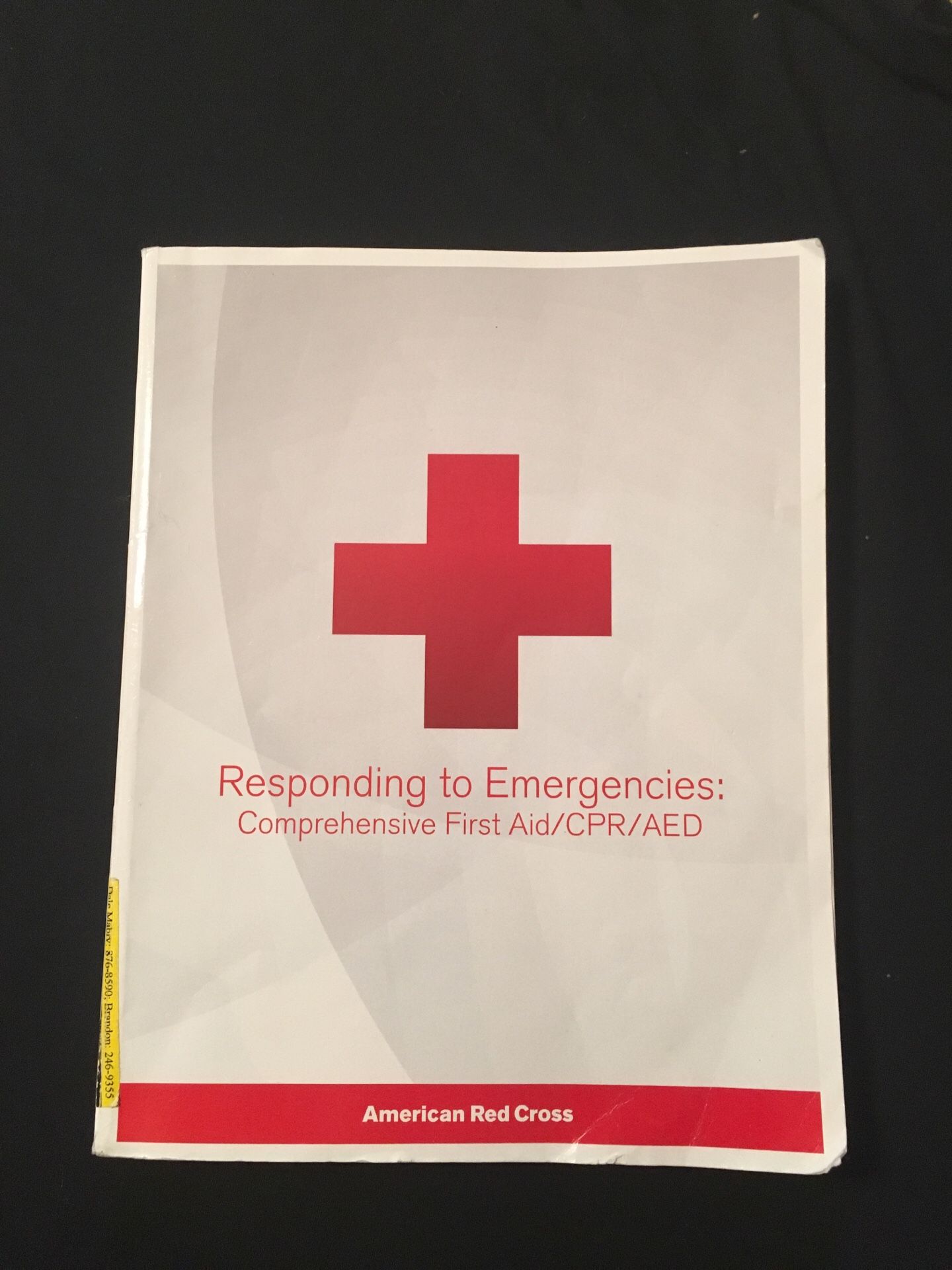 Responding to emergencies: comprehensive First aid