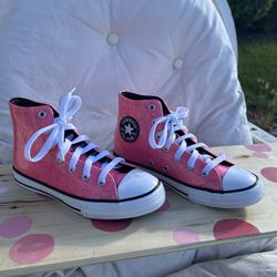 Converse Chuck Taylor All Star Glitter Rose/Black Size 2