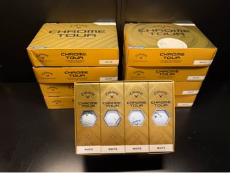 Brand New Callaway Chrome Tour Golf Balls | 30% OFF Retail