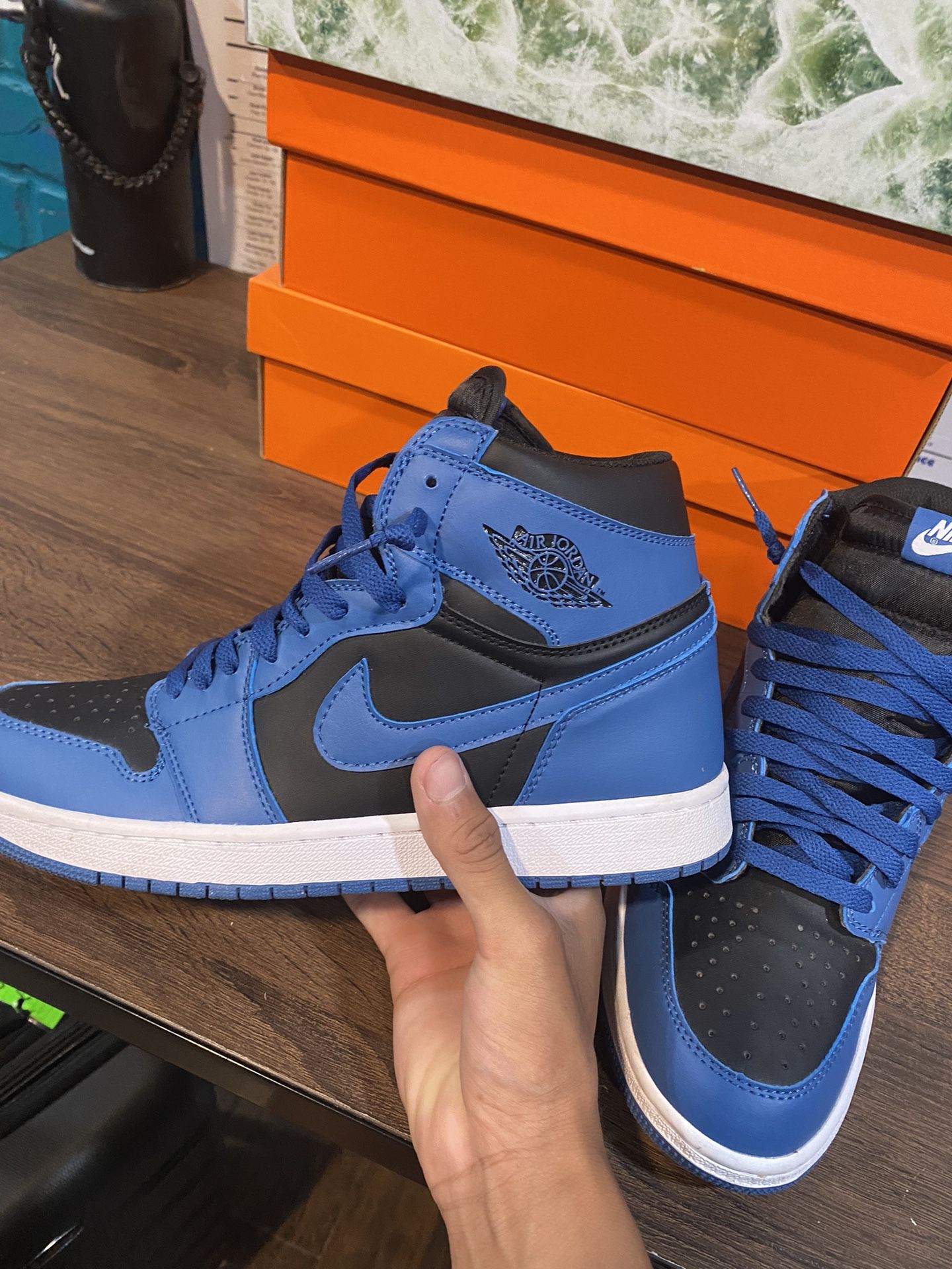 Size 10 Jordan 1s (marina Blue) for Sale in Turlock, CA OfferUp