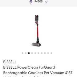 Bissel Furgaurd Rechargable Vaccum Brand New In Box 