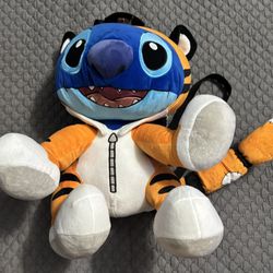 Disney Stitch Rajah Costume 13" Plush Bioworld Mini Backpack NEW