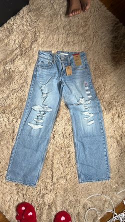 Levi's Light Wash Distressed Jeans – New with Tags