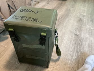 Graseby Green Insulated Transit Case GID-3 P/N: 5-15-19012 NSN: 6665-01-(contact info removed)