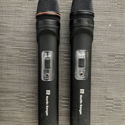 2x Martin Ranger Microphones Wireless
