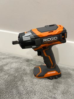 RIDGID 18V Brushless Cordless 4-Mode 1/2 in. High-Torque Impact Wrench Tool Only In New Condition Works Perfect