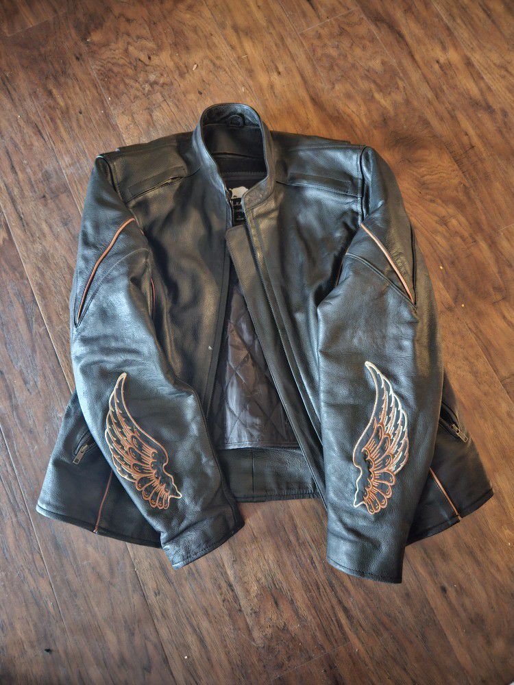 Bison Leather Company Leather Jacket 