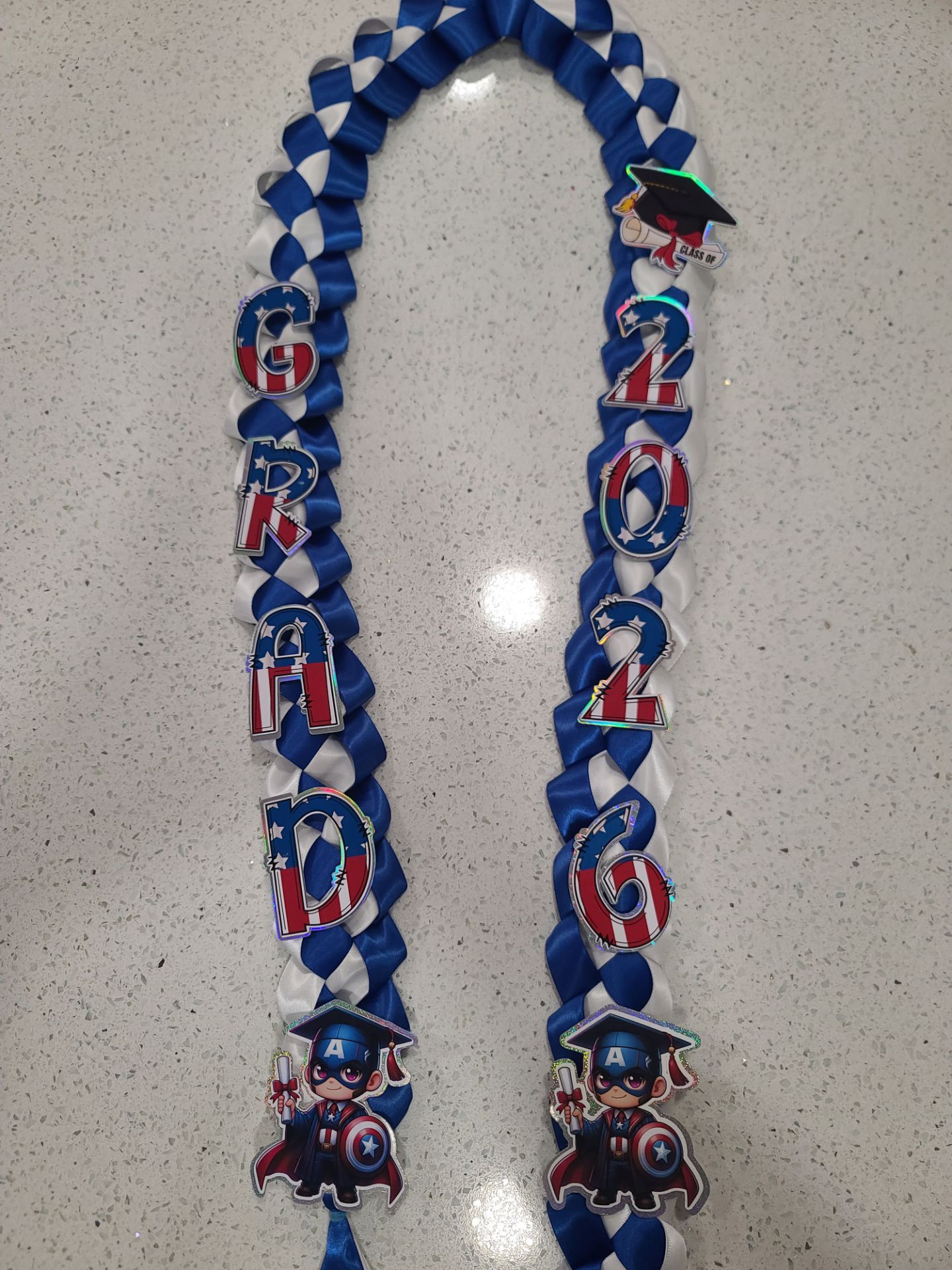 Kids graduation lei