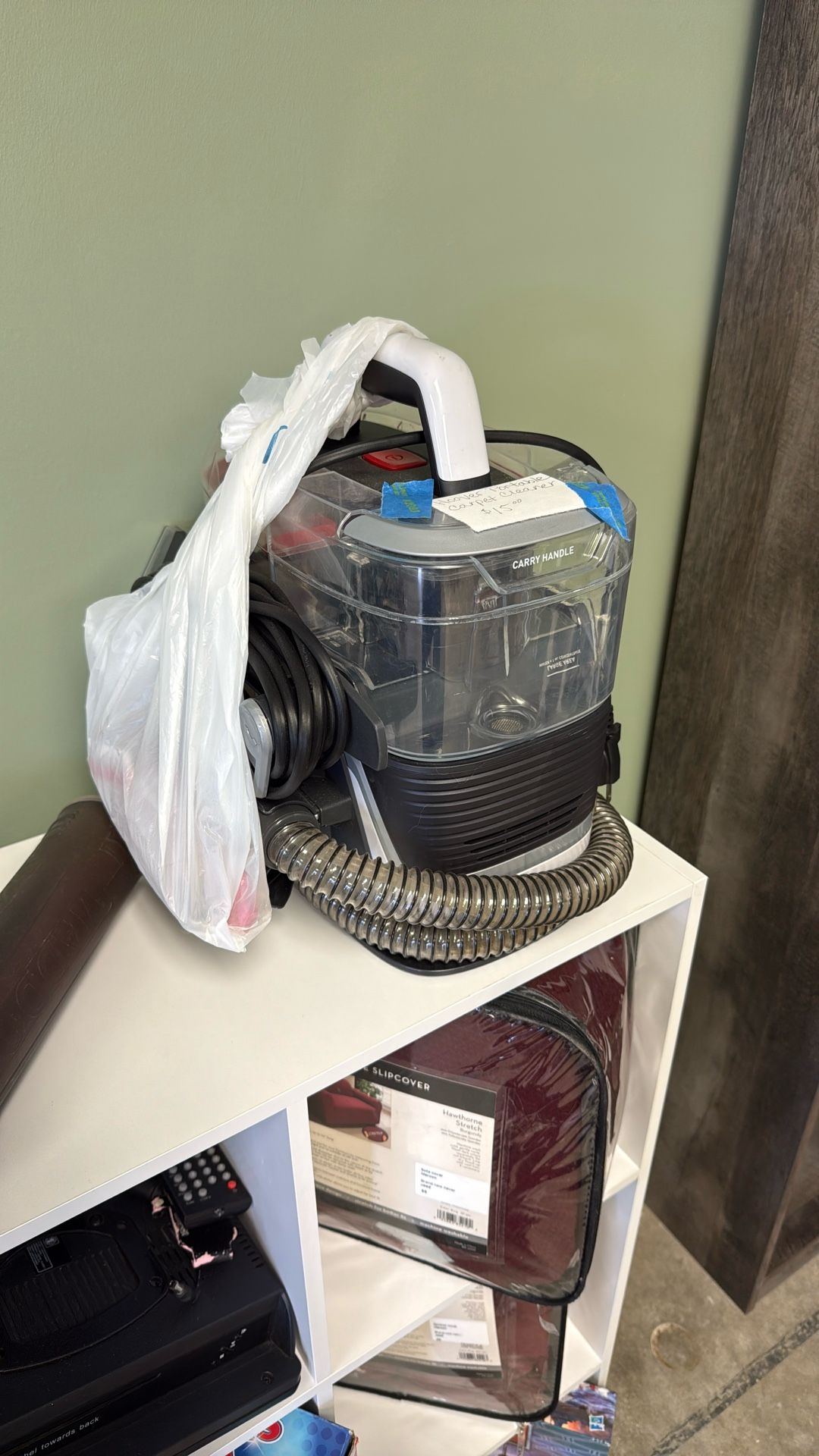 Hoover Portable Carpet Cleaner With Attachments