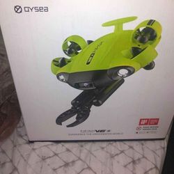 5

BRAND NEW QYSEA FIFISH V6S Underwater Drone with Robotic Arm Claw 4K UHD camera


