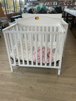 White Baby Crib