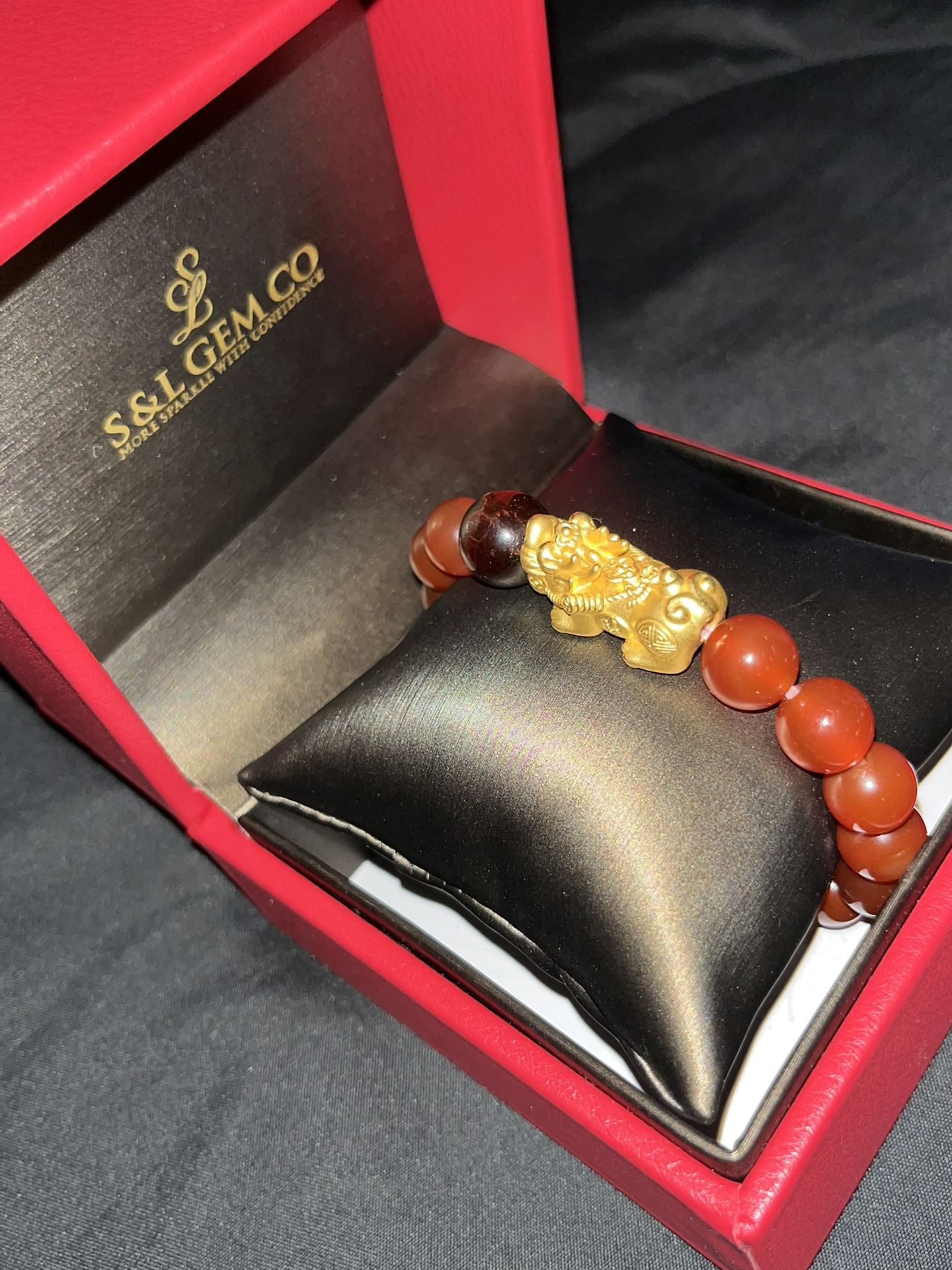 24k Gold Piyao Pixiu Bracelet