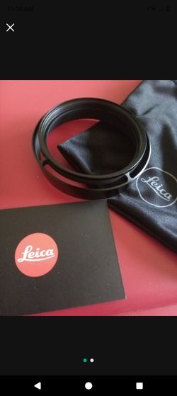 BRAND NEW LEICA LENS HOOD