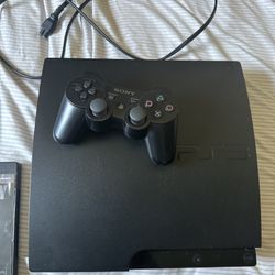 PS3 Slim with games