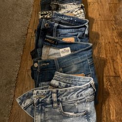 Jeans- American Eagle, Levi’s, Macy’s Brands 