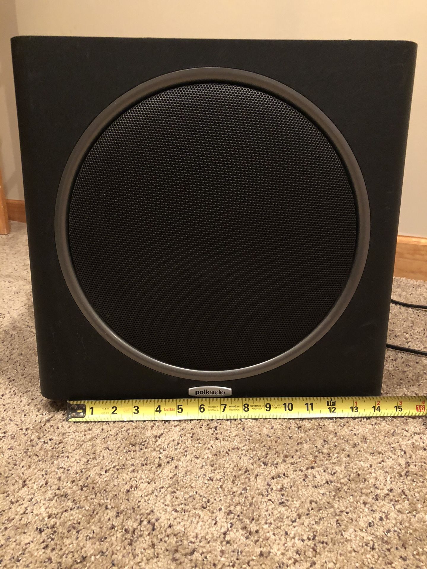 Polk Audio PSW125 12” Subwoofer *Amp Repair*