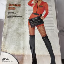 Sexy Women’s Inmate Halloween Costume 