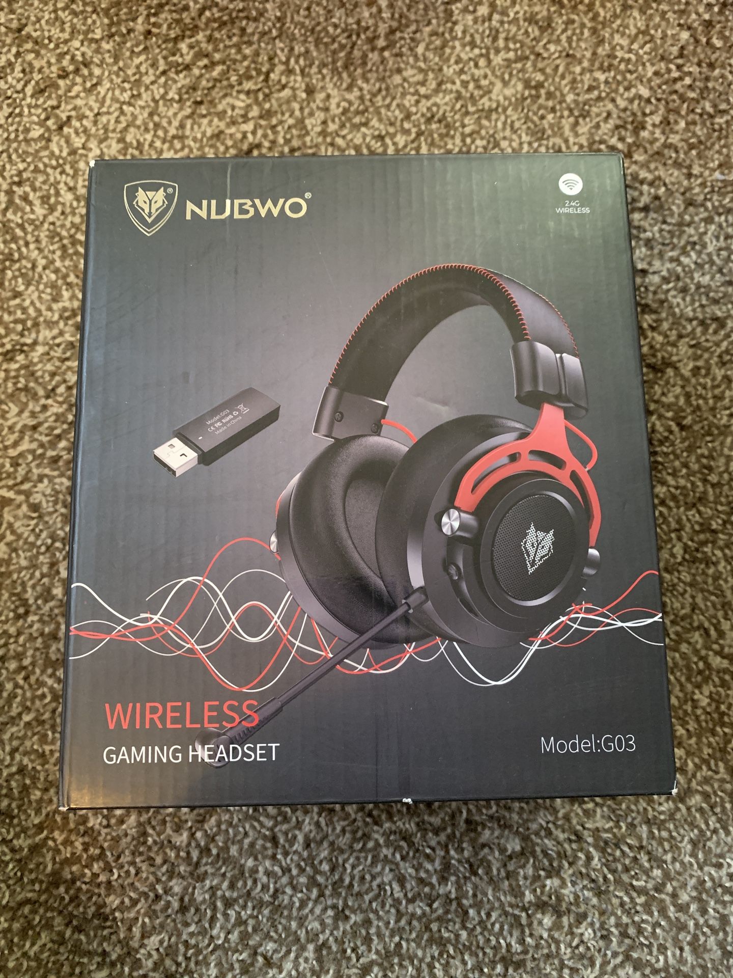 NUBWO Wireless Gaming Headphones 