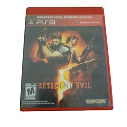 Resident Evil 5 Greatest Hits Sony PlayStation 3 PS3, 2009 - No Manual Tested