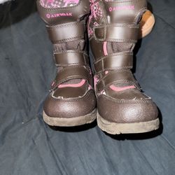 Little Girls Size 10c Snow Boots