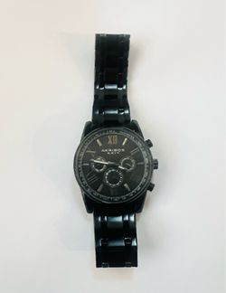 AKRIBOS XXIV Mens AK736BK Black Chrono Stainless Steel 45mm Watch 133550