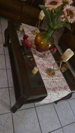 Coffee Table Brown Wood